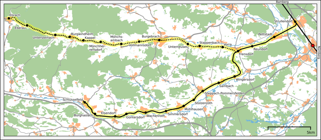 Vorschlag: Bamberg setzt sich für Reaktivierung der Oberen Steigerwaldbahn ein